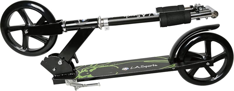 Faltbarer Alu-Scooter Onyx mit höhenverstellbarem XL-Rad (200 mm)