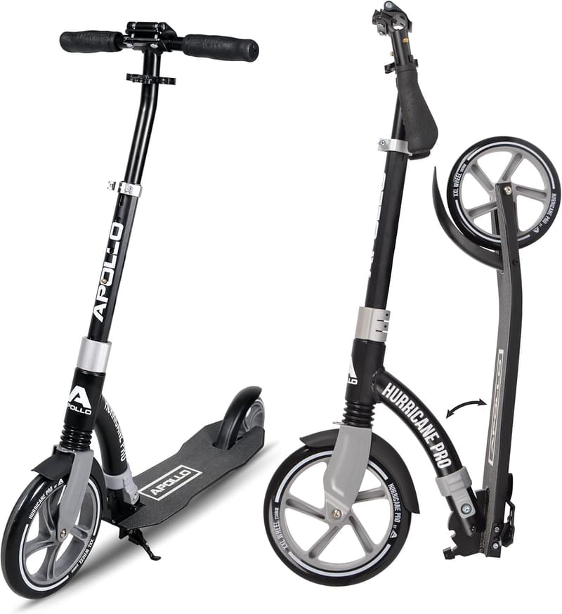 Apollo Giant XXL City-Scooter 230mm - klappbar, höhenverstellbar, für Erwachsene und Kinder ab 7 Jahren