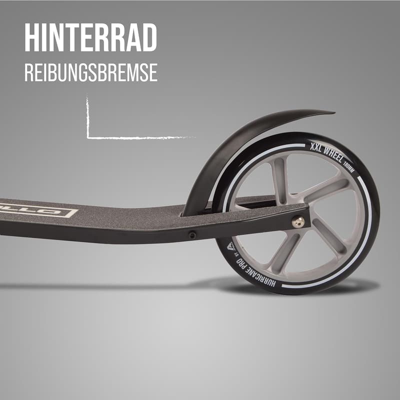 Apollo Giant XXL City-Scooter 230mm - klappbar, höhenverstellbar, für Erwachsene und Kinder ab 7 Jahren