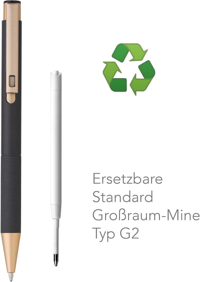 Personalisierbarer Metall Kugelschreiber in Geschenk-Box