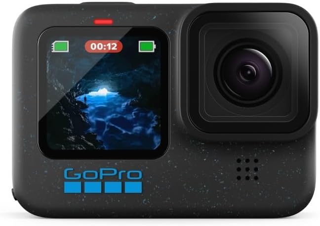 GoPro HERO12 Black – wasserdichte Action-Kamera mit 5,3K Video