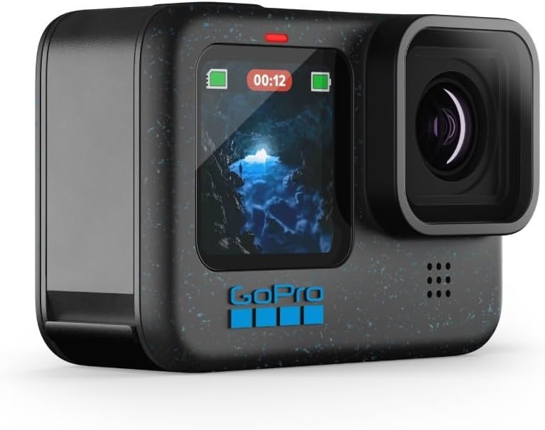 GoPro HERO12 Black – wasserdichte Action-Kamera mit 5,3K Video