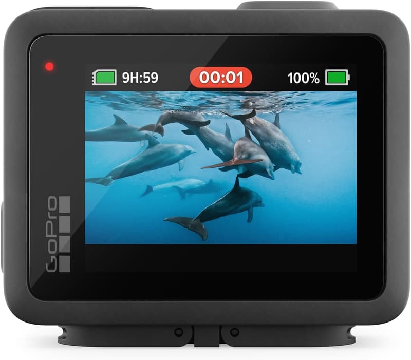 GoPro Hero – Kompakte wasserdichte Action-Kamera mit 4K und Touchscreen