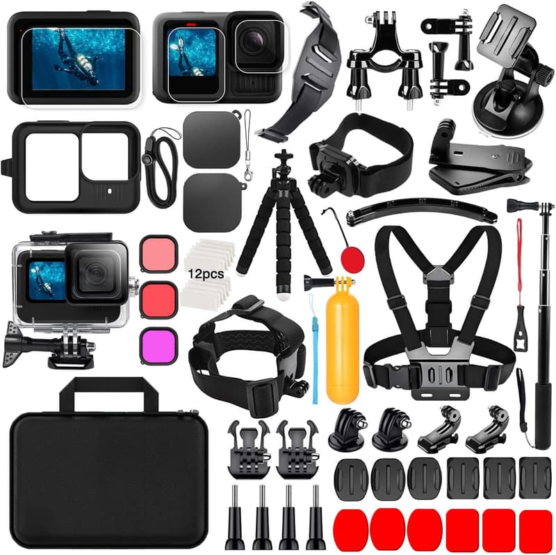 Wasserdichtes Gehäuse für GoPro Hero 13 – Schnorcheln & Outdoor-Schutz