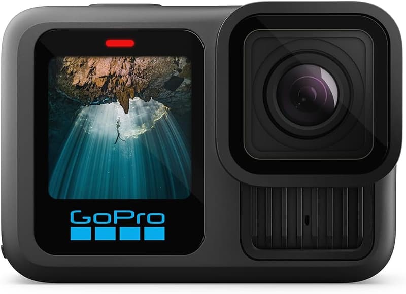 GoPro HERO13 Black – wasserdichte 5,3K Actionkamera für Abenteuer