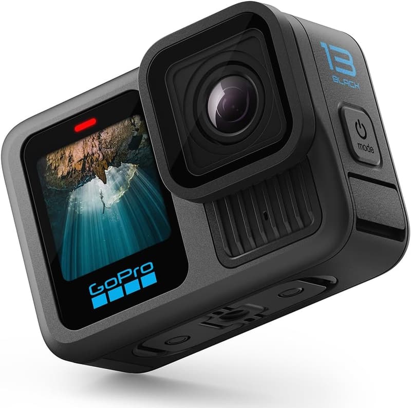 GoPro HERO13 Black – wasserdichte Actionkamera 5,3K, 27MP