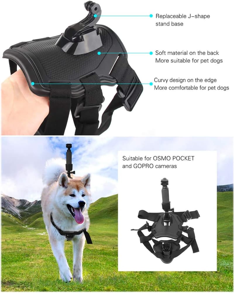 Verstellbares Hundegeschirr für Outdoor-Aktivitäten - DJI OSMO Pocket Zubehör