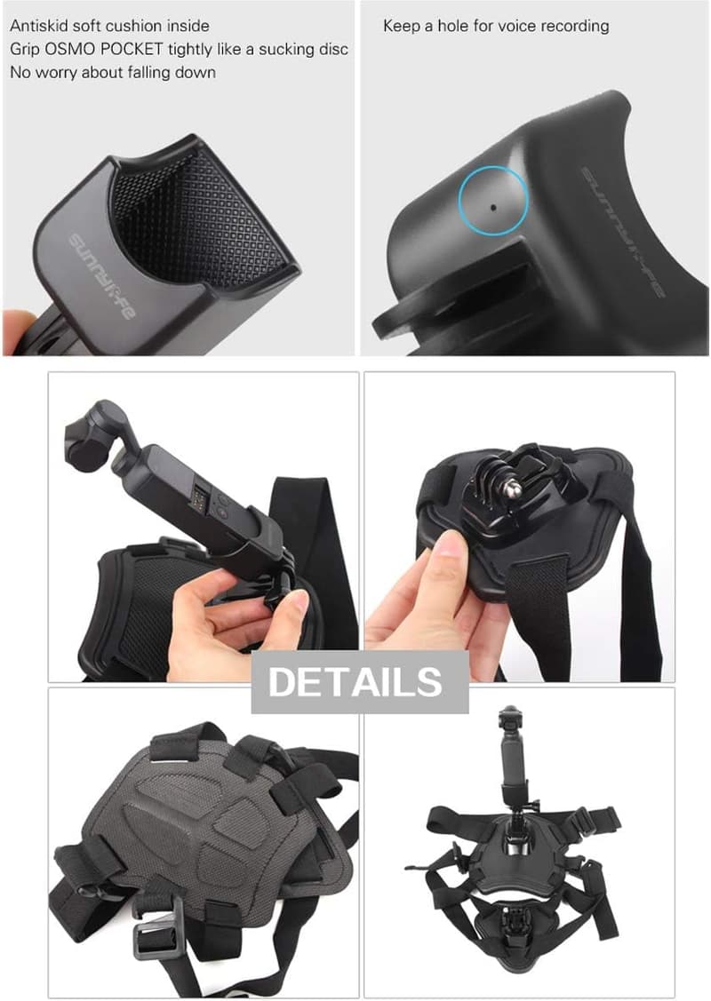 Verstellbares Hundegeschirr für Outdoor-Aktivitäten - DJI OSMO Pocket Zubehör