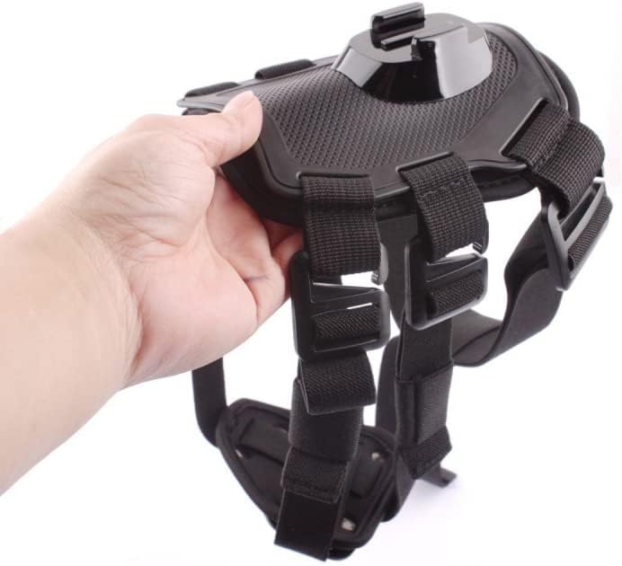 Verstellbares Hundegeschirr für GoPro, weich und für alle Hund Größen geeignet