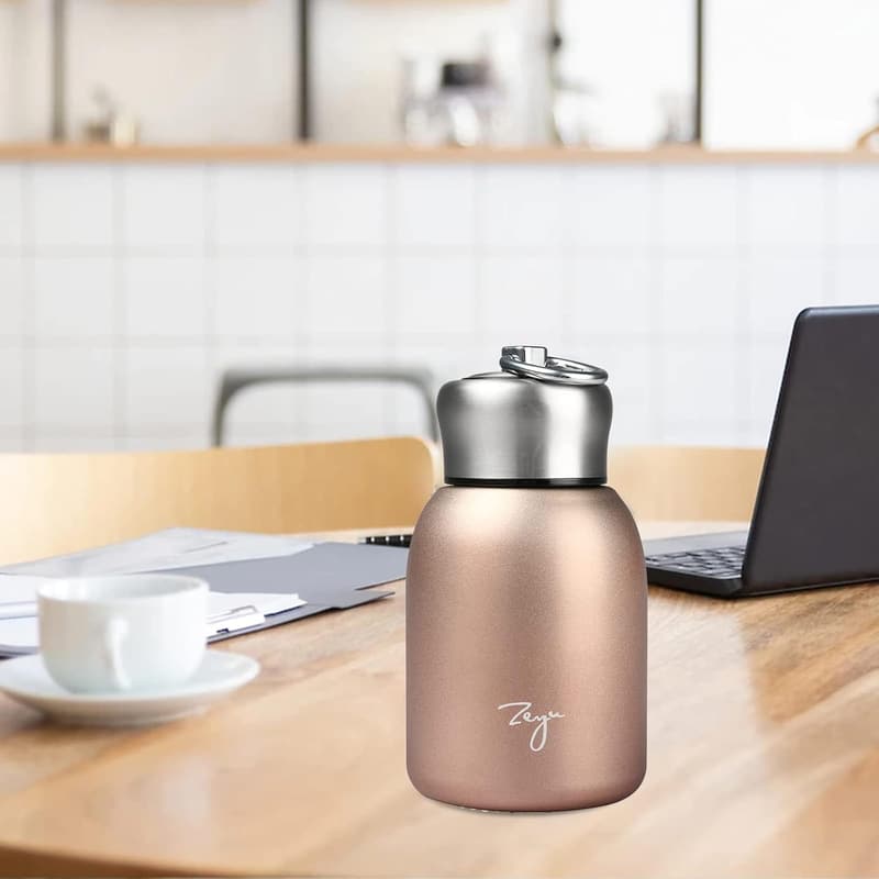 Tragbare vakuumisolierte Thermosflasche 280 ml für heiße und kalte Getränke