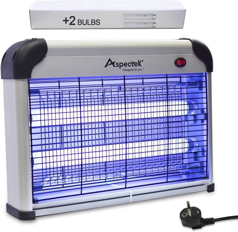 Elektrischer Insektenvernichter 20W – UV-Mückenlampe für Innen und Außen