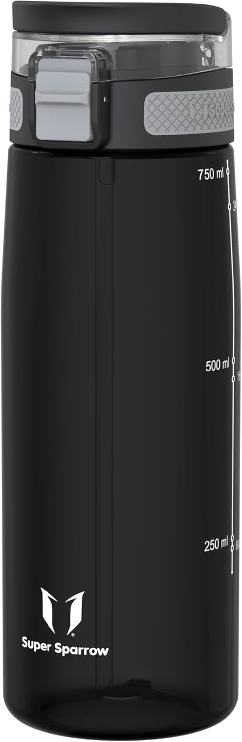 TouchSip Trinkflasche - BPA-frei - Leichte Sportflasche für Outdoor und Camping