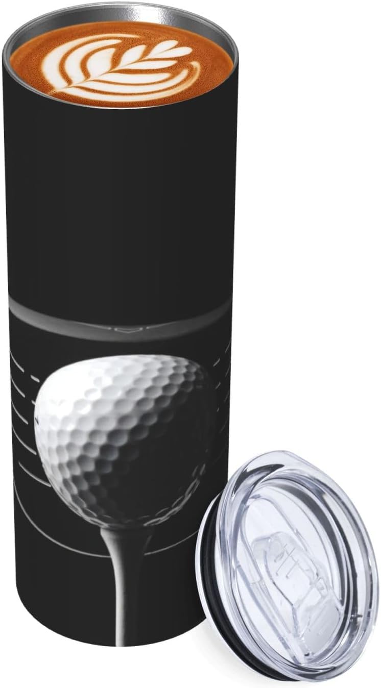 Isolierte Edelstahl-Wasserflasche für Golf-Fitness, 20 Unzen
