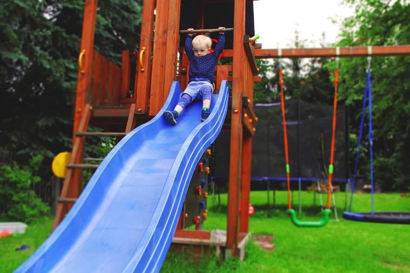Wellenrutsche 3m für Spielturm – Wasserrutsche für Kinder ab 3 Έτη