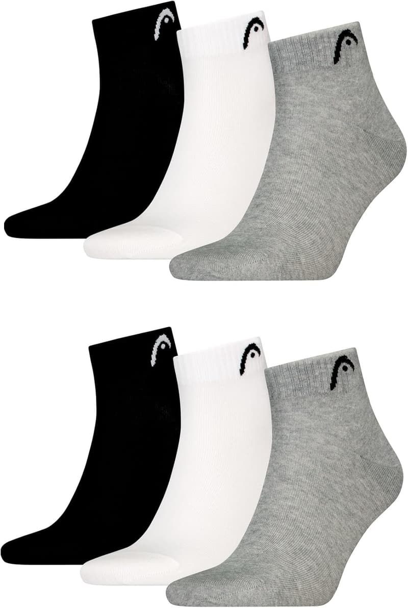 HEAD Herren Sportsocken 6er-Pack für aktive Sportler