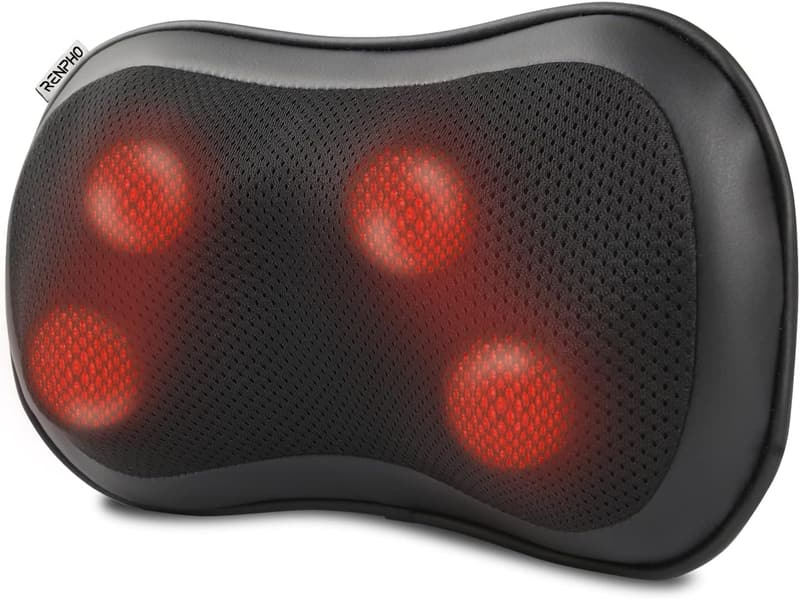 Shiatsu Massagekissen mit Wärmefunktion für Frauen, 3 Geschwindigkeiten
