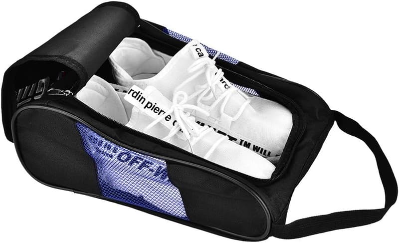 Atmungsaktiver Schuhbeutel für Golfschuhe mit Reißverschluss – 2 Farben