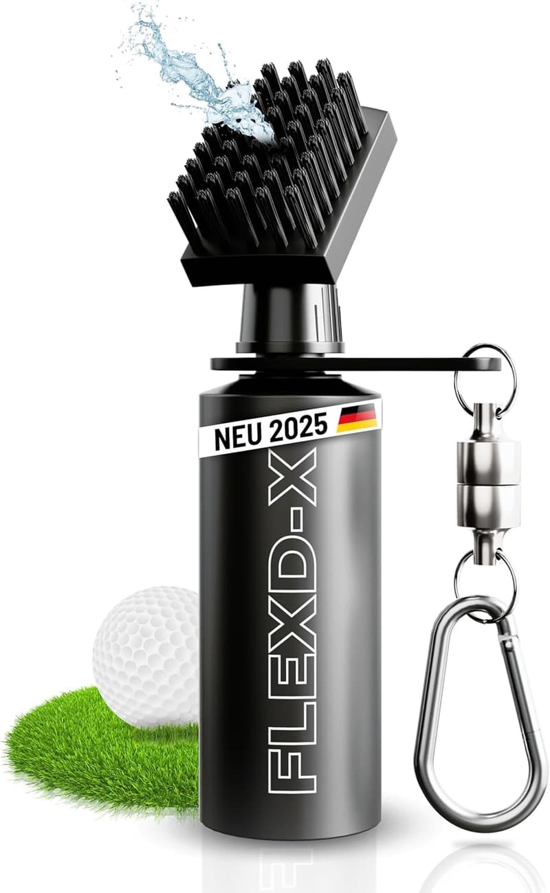 Golf Bürste mit Wassertank – 118ml Reinigungsbürste für Golfschläger