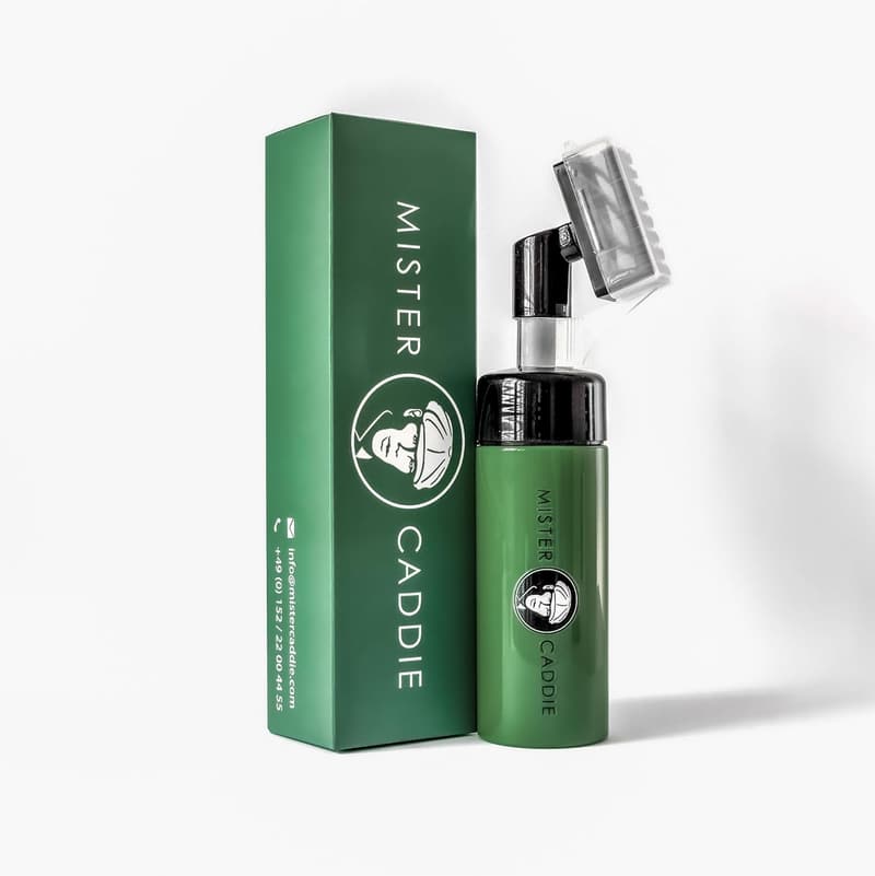MISTER CADDIE - Golfschläger Reinigungsbürste mit Sprühfunktion