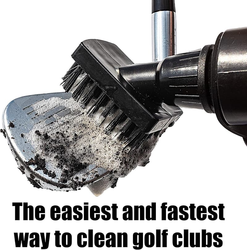 Golf-Reinigungsset mit Bürste, Seifentank, Handtüchern und Magnetschlüsselanhänger