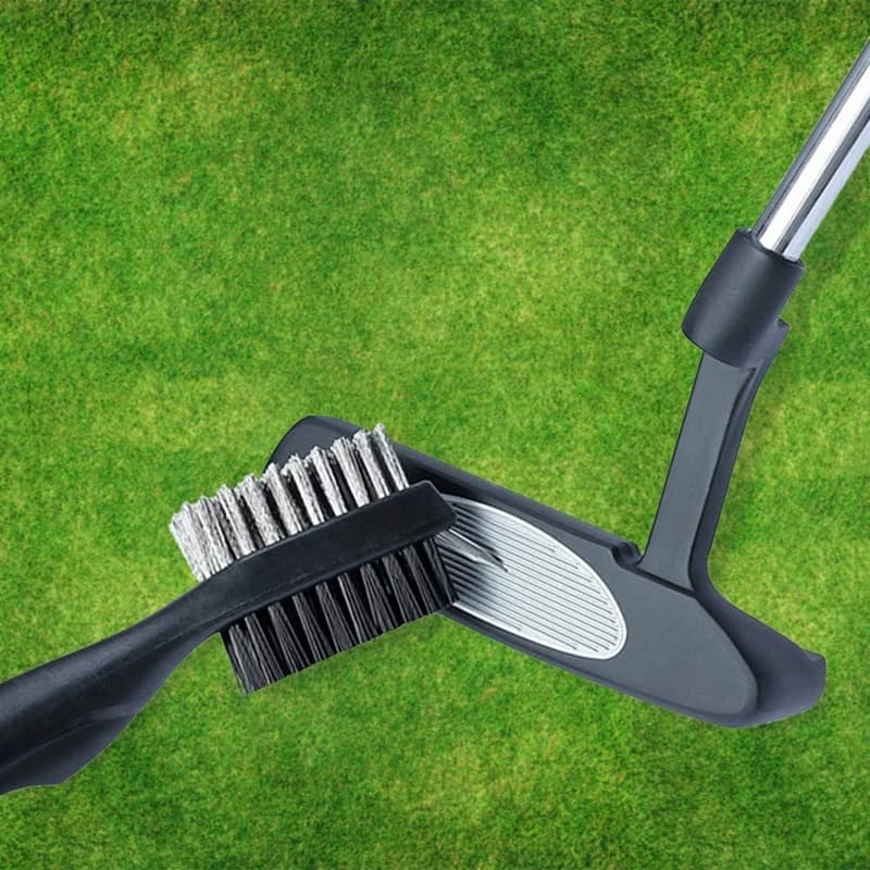Golf Reinigungsbürsten-Set aus Nylon und Edelstahl für Golfer