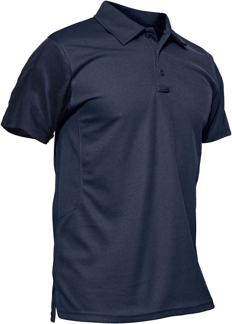Herren Polo Shirt kurzarm, schnelltrocknend für Sport und Outdoor