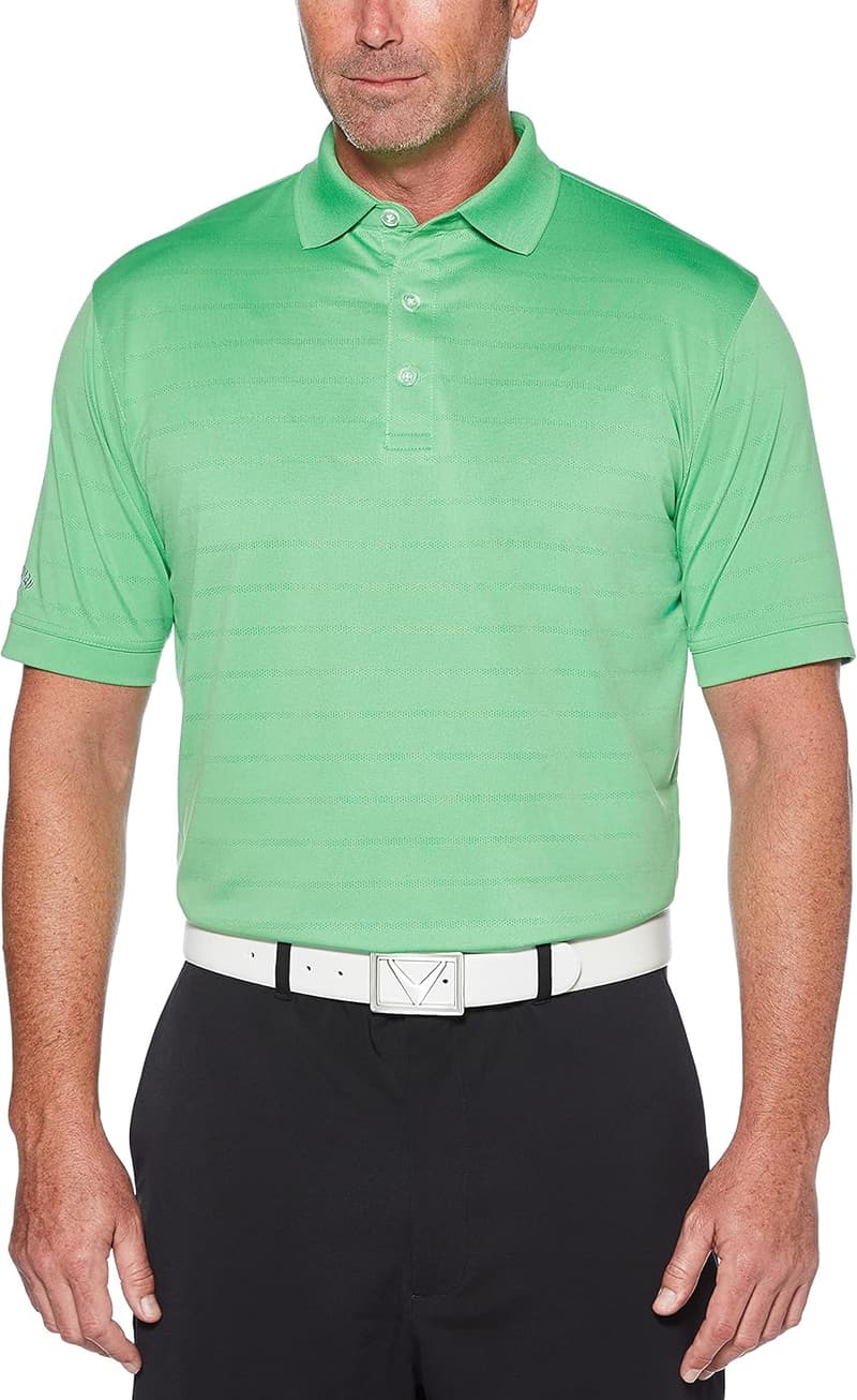 Callaway Opti-Dri Golf-Poloshirt für Herren, kurzärmlig, S-4X