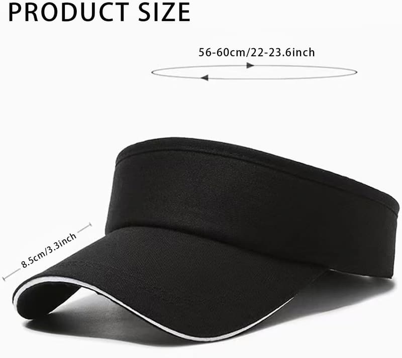 Einstellbare Sonnenblende für Unisex Golf- und Tennisenthusiasten