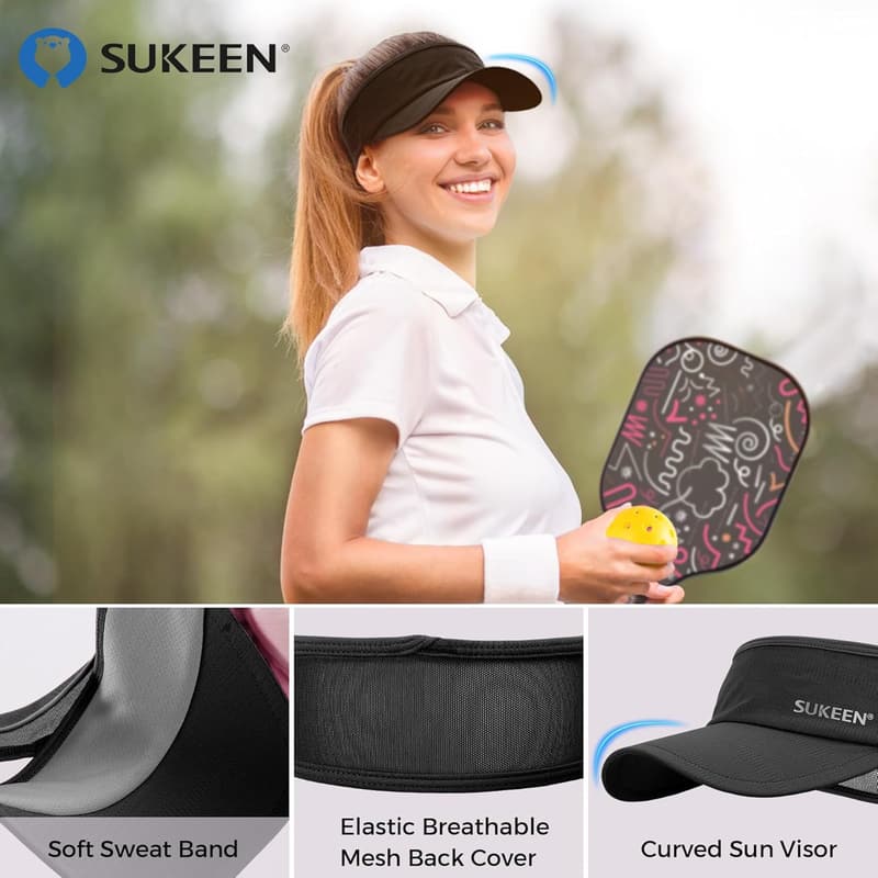 Schnelltrocknende Sportmütze mit UV-Schutz UPF 50+ für Damen und Herren