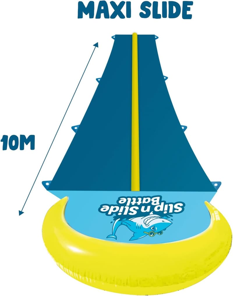 Premium Slip'n Slide Rutschmatte für Wasserspaß im Freien, 10m