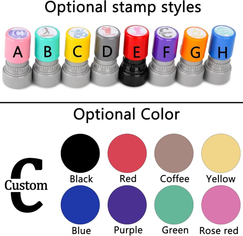 Personalisiertes Golfball-Stempel-Set für Golfer