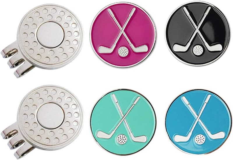 Golf Ball Marker Set mit Hutclips - Praktische Geschenke für Golfer