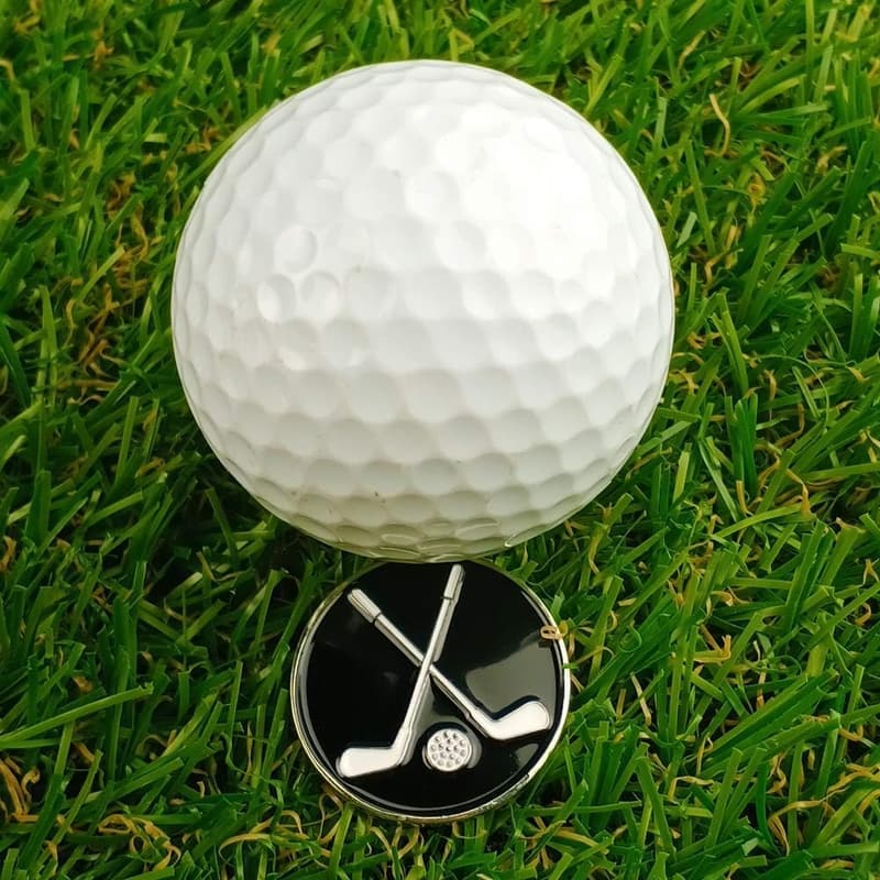 Golf Ball Marker Set mit Hutclips - Praktische Geschenke für Golfer