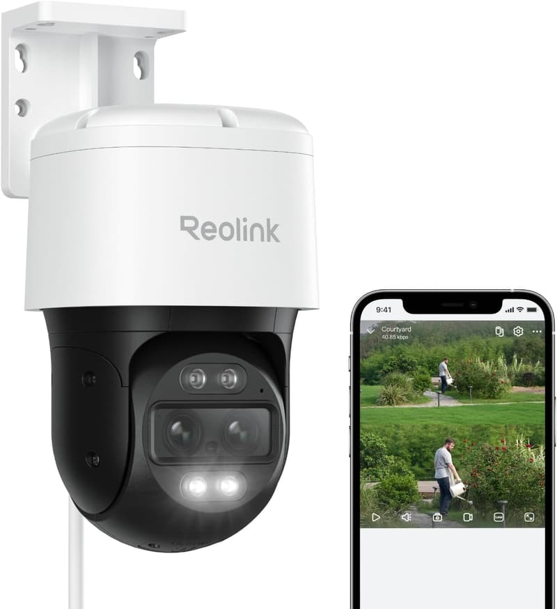 Reolink 4K PTZ Überwachungskamera mit PoE, 6x Zoom und Nachtsicht