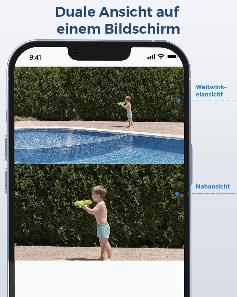 Reolink 4K PTZ Überwachungskamera mit PoE, 6x Zoom und Nachtsicht