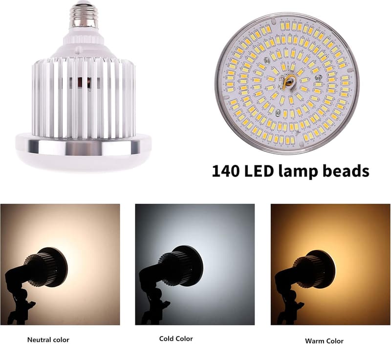 Dimmbares LED Videolicht mit Fernbedienung für Fotografie