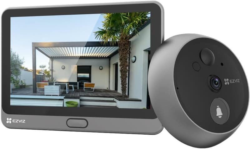 EZVIZ WLAN Türklingel mit 2MP Kamera und 166° Weitwinkel