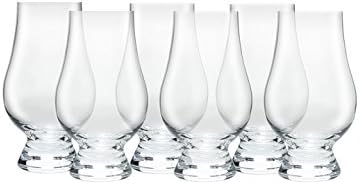 Glencairn Whiskey Glas 6er Set aus Kristallglas, spülmaschinenfest