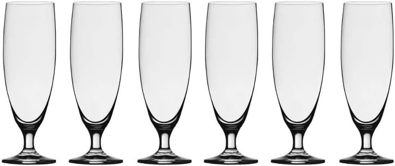 Imperial Biergläser Set aus Kristallglas - 6er Set, 0,4 Liter, spülmaschinengeeignet