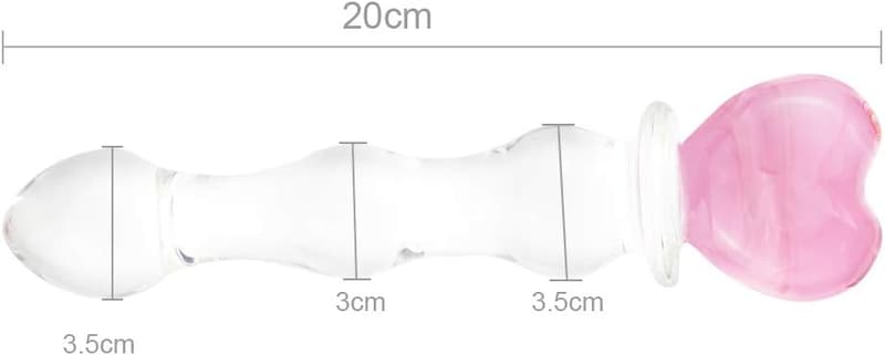 Glas Analkugeln für Erwachsene – Prostata-Massage für Paare