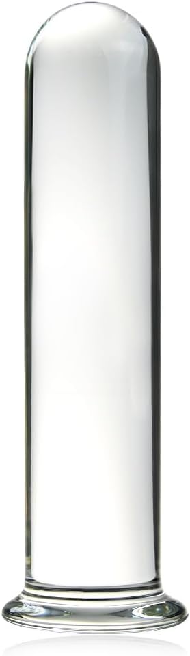 Glas Analplug mit Kristall - G-Punkt Stimulator für Paare und Singles