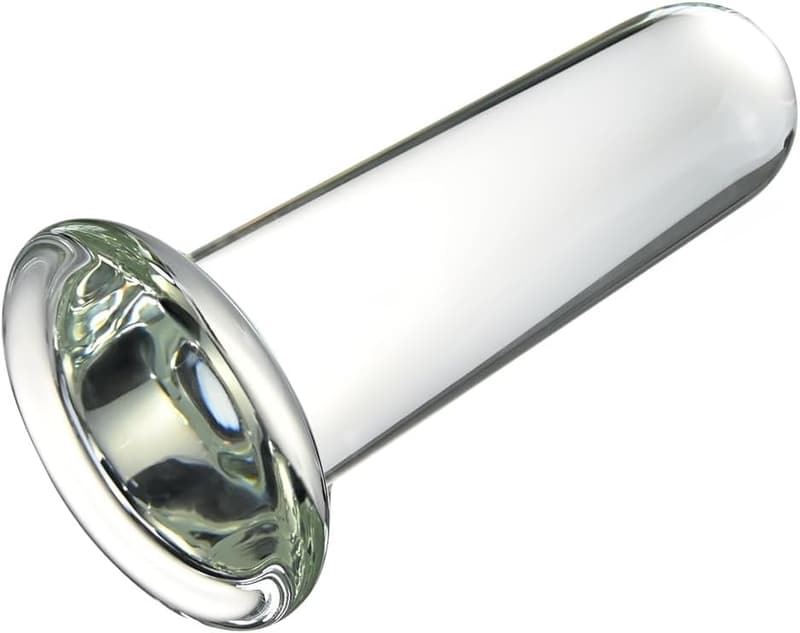 Glas Analplug mit Kristall - G-Punkt Stimulator für Paare und Singles