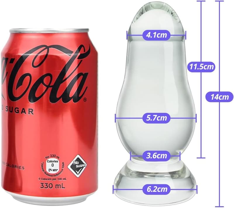 Glas Analplug für Paare – Prostata Massage G-Punkt Stimulator