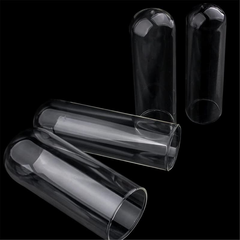 Transparenten Analplug aus Glas – Offener Tunnel für Paare, 4 Größen