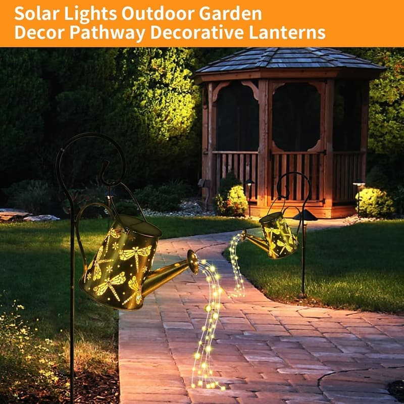 Solar Gartenlampe mit LED für Außen – wetterfest und dekorativ