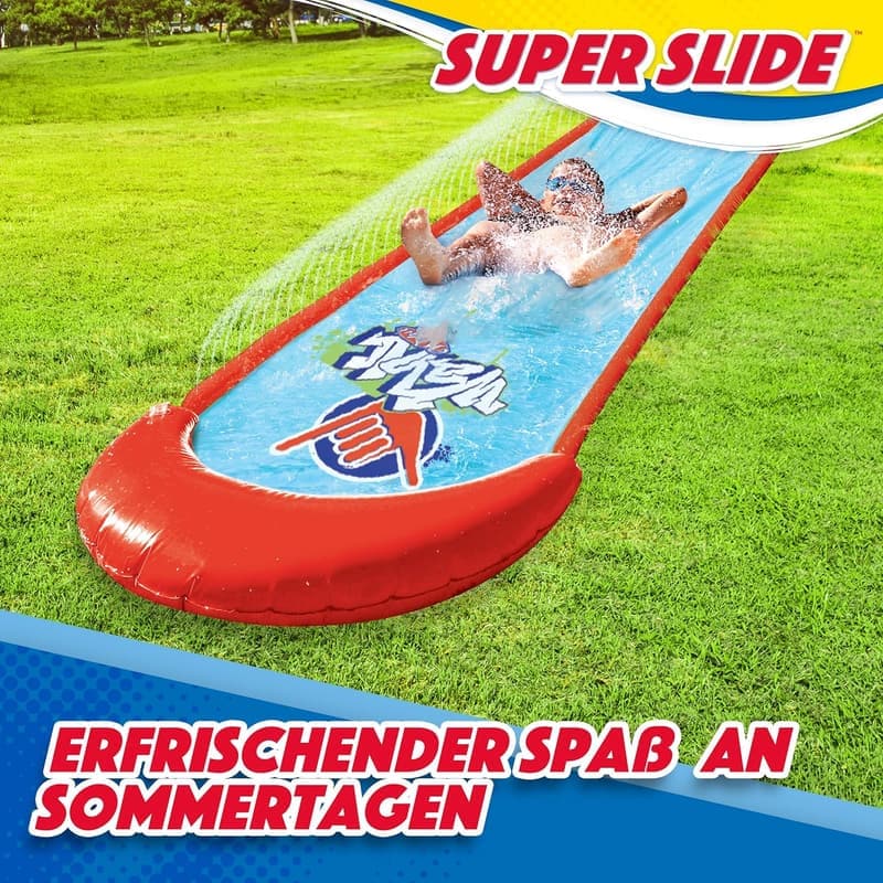 Wasserrutsche 7,5 m mit Sprinkler für Kinder ab 5 Έτη