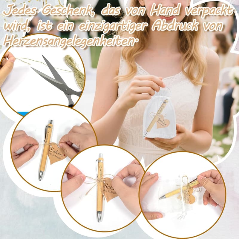 Kugelschreiber Geschenke aus Holz für Hochzeiten und Abschiedsgeschenke