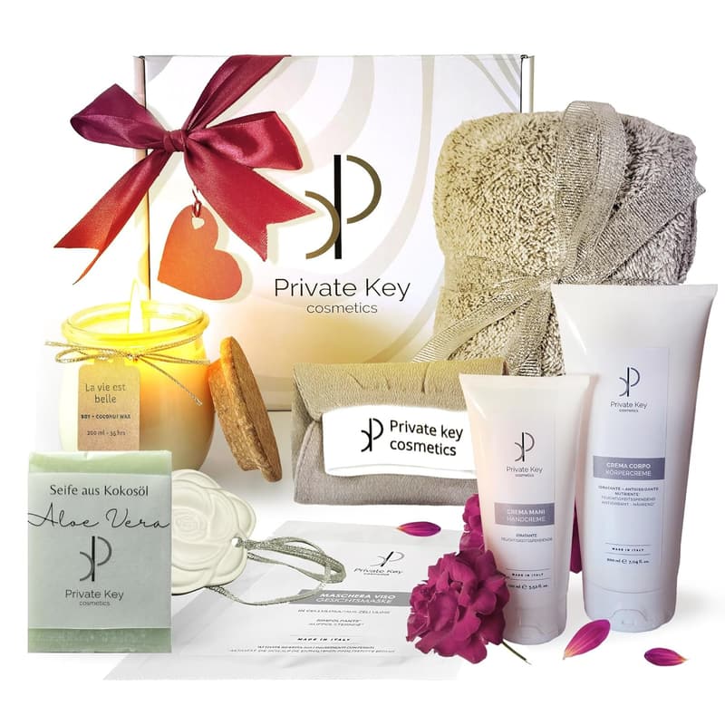 Wellness Geschenkset für Frauen – hochwertige Hautpflege & Aromatherapie