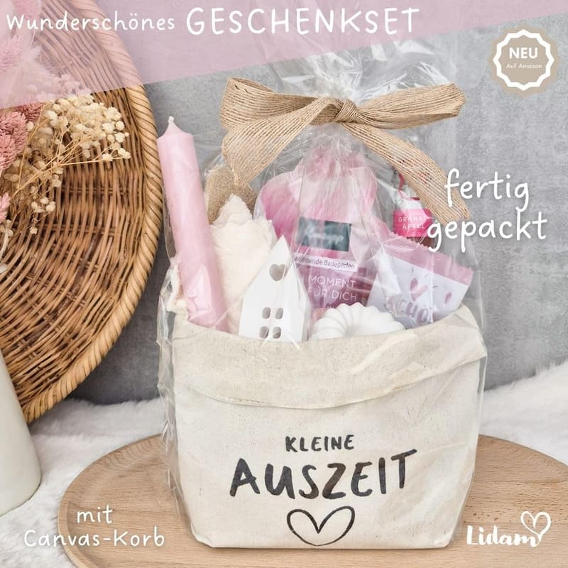 Wellness Geschenkset für Frauen – Entspannende Auszeit zum Geburtstag