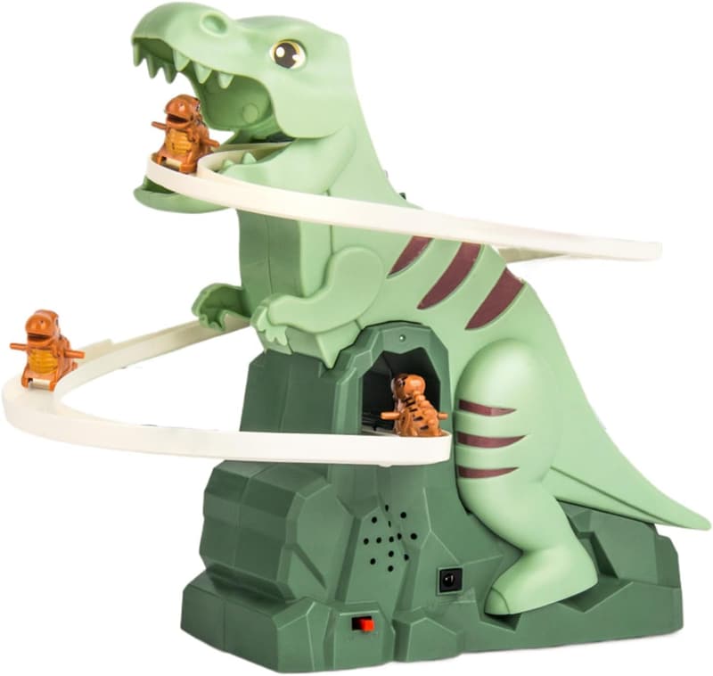 Dinosaurier-Kletterrutschbahn für Kinder - Spielzeug für drinnen